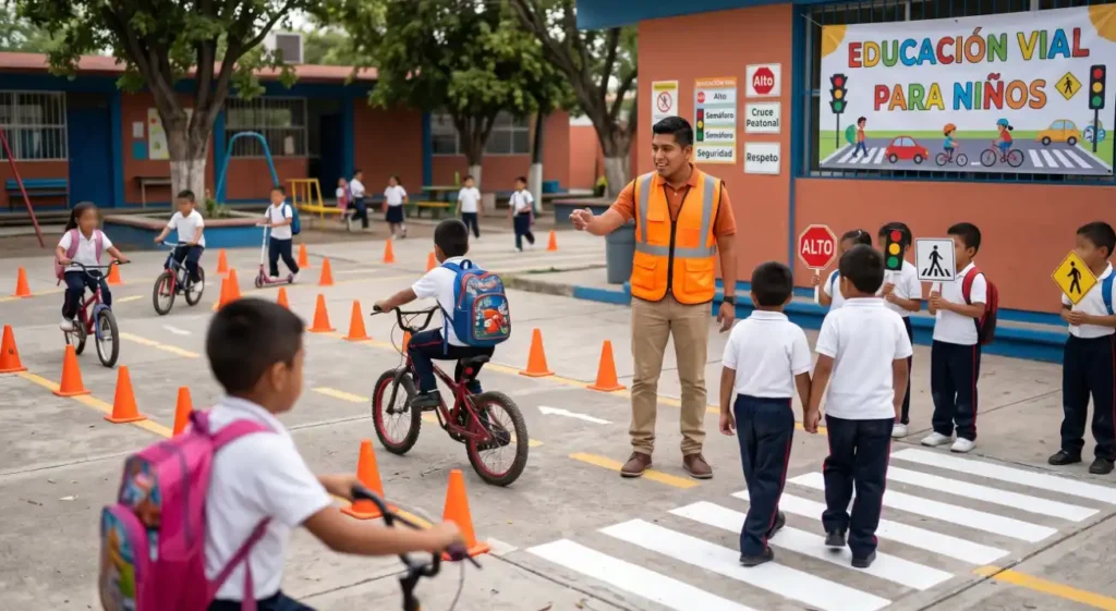 Taller de educación vial para niños