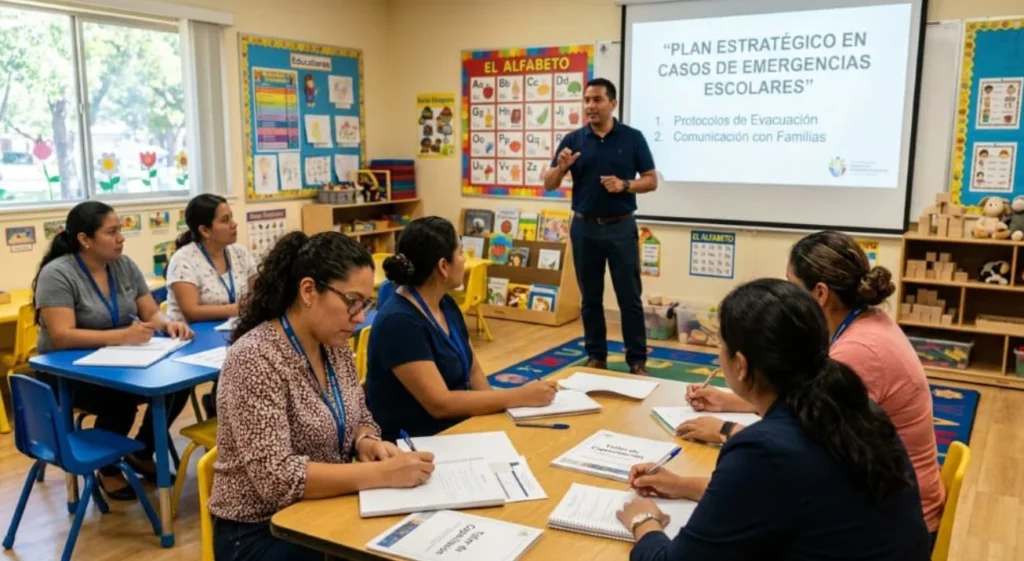 Docentes Taller Emergencias Escolares