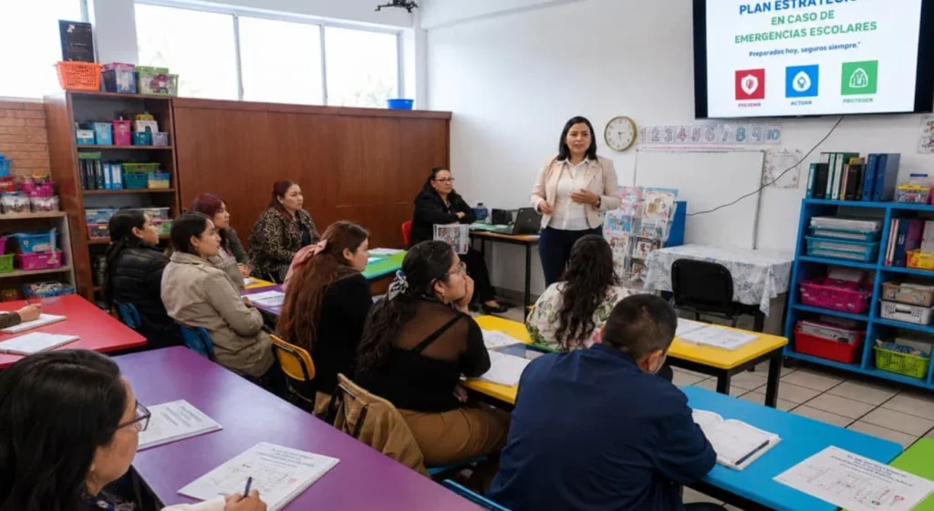 Docentes Taller de Emergencias Escolares