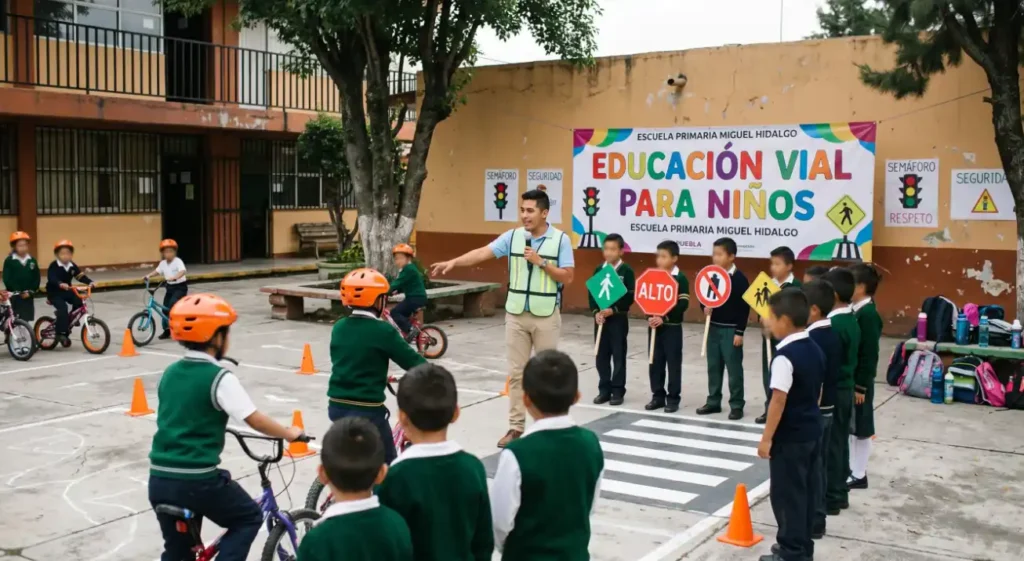 Taller de educación vial para niños