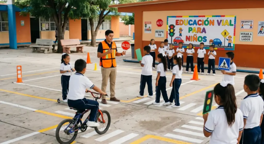 Taller de educación vial para niños