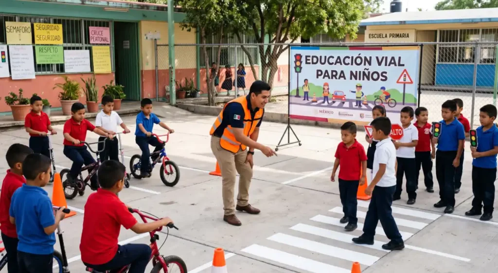 Taller de educación vial para niños