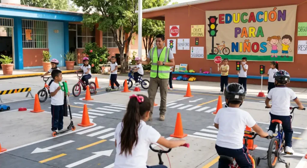 Taller de educación vial para niños